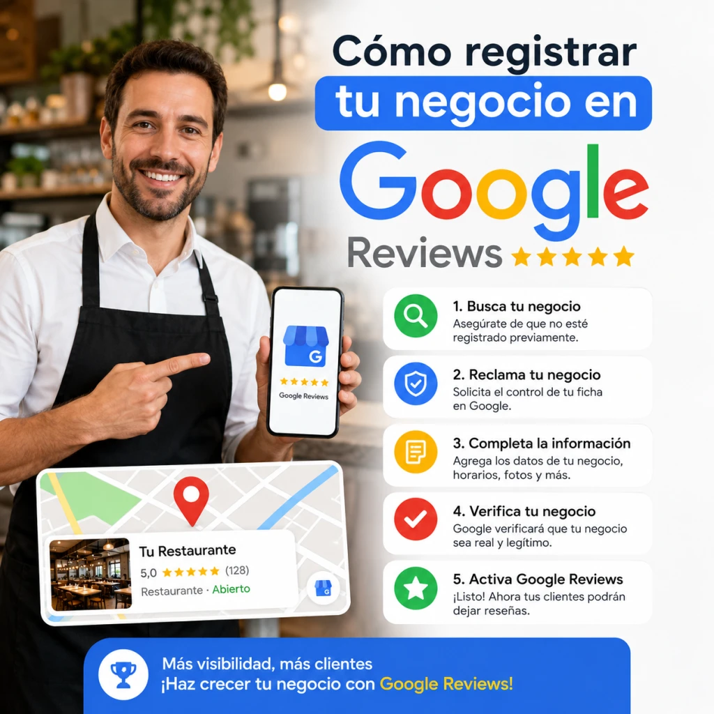 Crear ficha de Google Business para un negocio